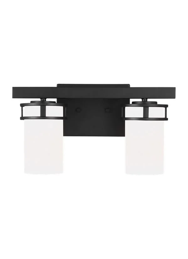 Robie Collection – Two Light Wall / Bath | Finish: Midnight Black – 4421602-112