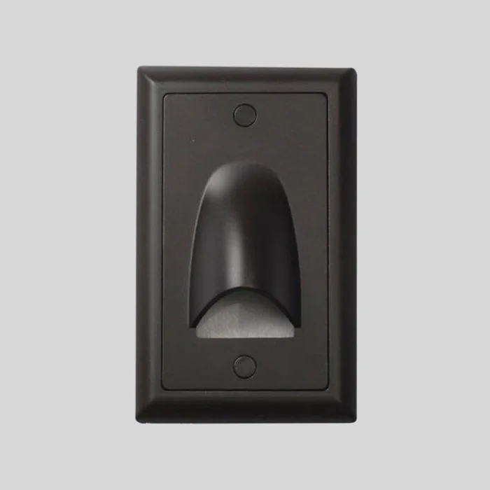 ROC Lighting by Core Lighting ST300-40K-VV-WH-12V Indoor/Outdoor LED Step Light with Vertical Visor, 12V, 2W, 4000K, White