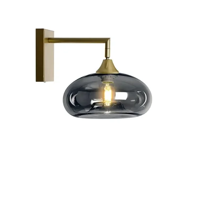 Roma Gold Wall Light Flat