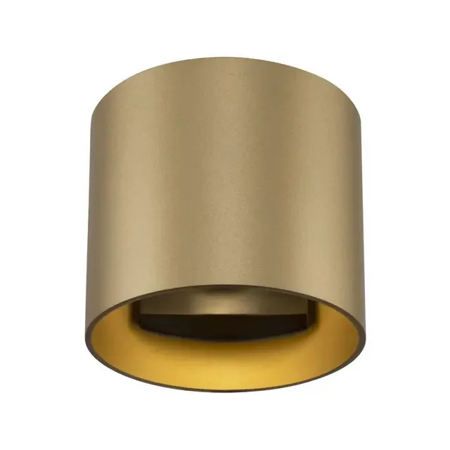 Rond Matt Gold Wall Light