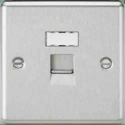 Rounded Edge Network Socket