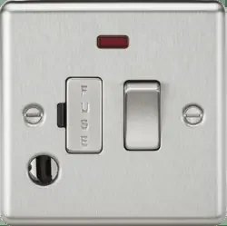 Rounded Edge Switched Fuse Spur With Neon (Flex Outlet)