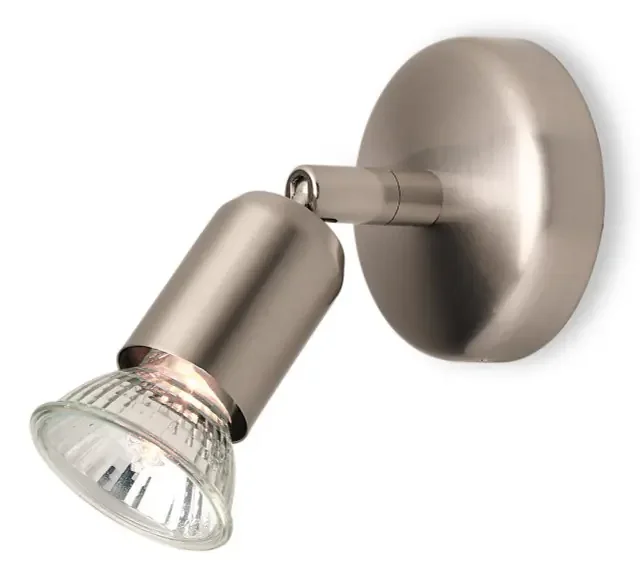 Runner Brushed Steel Adjustable Spotlight