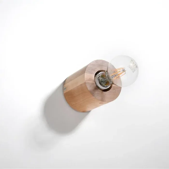 Salgado Wooden Wall Lamp SOLLUX – Ledkia