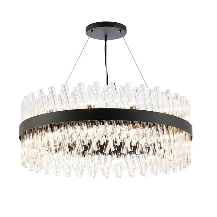 Salvador Pendant Clear Glass 25cm to 100cm