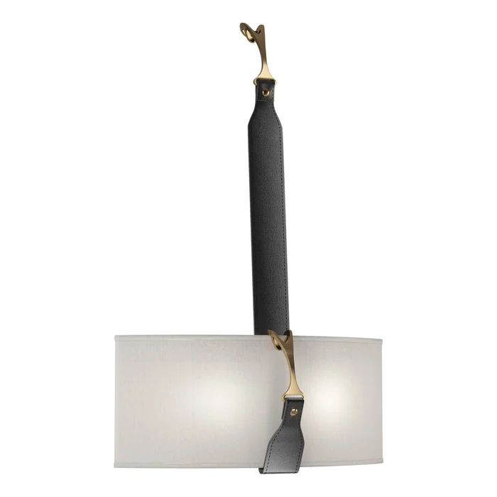 Saratoga LED Wall Sconce in Black (39|204070-SKT-10-27-LK-SE1613)