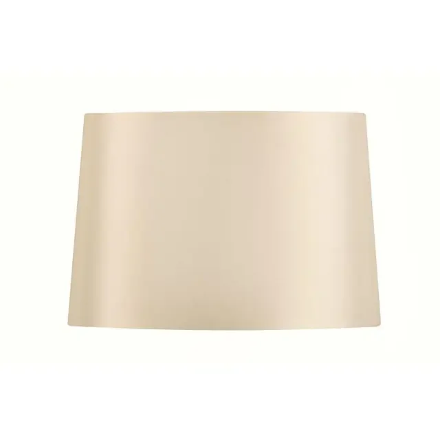Satin Faux White 35cm Shade Only