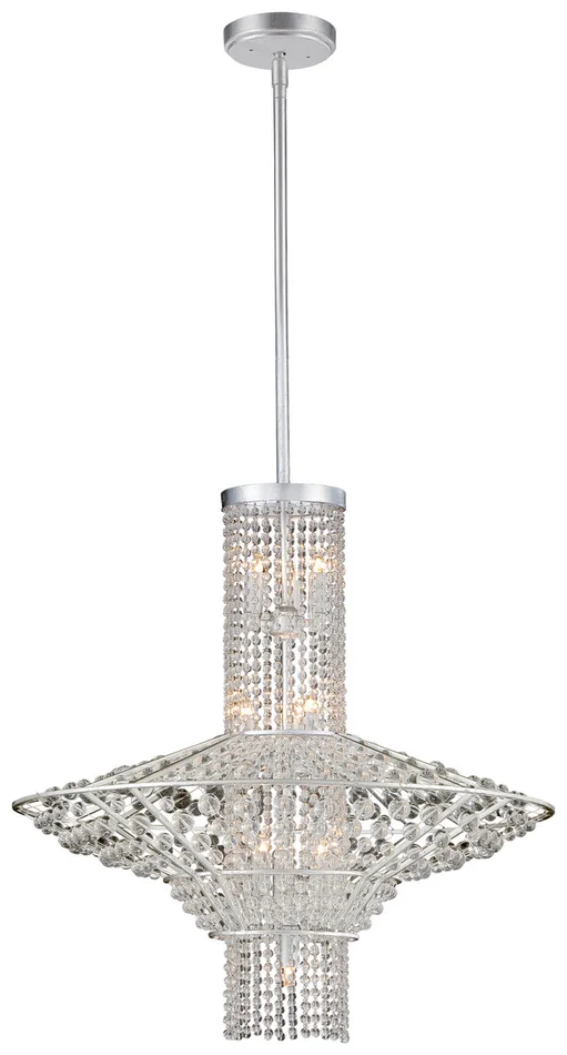 Saybrook Ten Light Pendant in Catalina Silver (29|N7310-598)