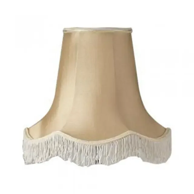 Scallop Sand with Fringe 40cm Shade Only