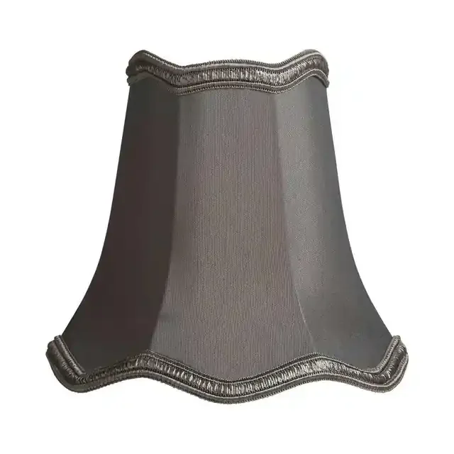 Scallop Slate Grey 14cm Shade Only