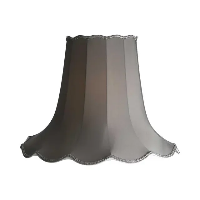 Scallop Slate Grey 50cm Shade Only
