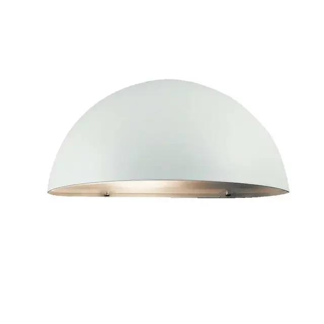 Scorpius White With Satinated Glass Wall Light