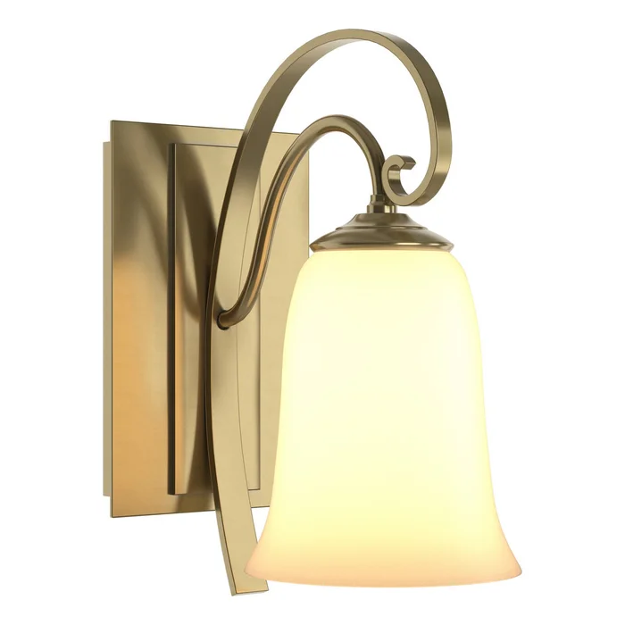 Scroll One Light Wall Sconce in Modern Brass (39|204531-SKT-86-GG0035)