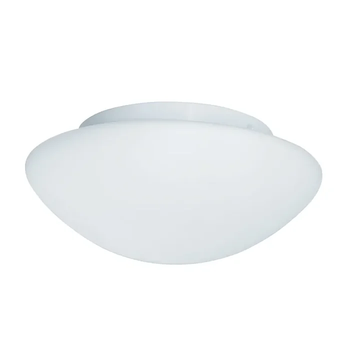 Searchlight Tokyo Bathroom Flush White Glass – 35Cm Dia • 1910-35
