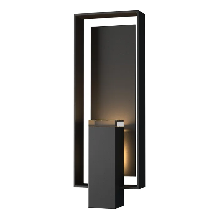 Shadow Box Two Light Outdoor Wall Sconce in Coastal Black (39|302605-SKT-80-80-ZM0546)