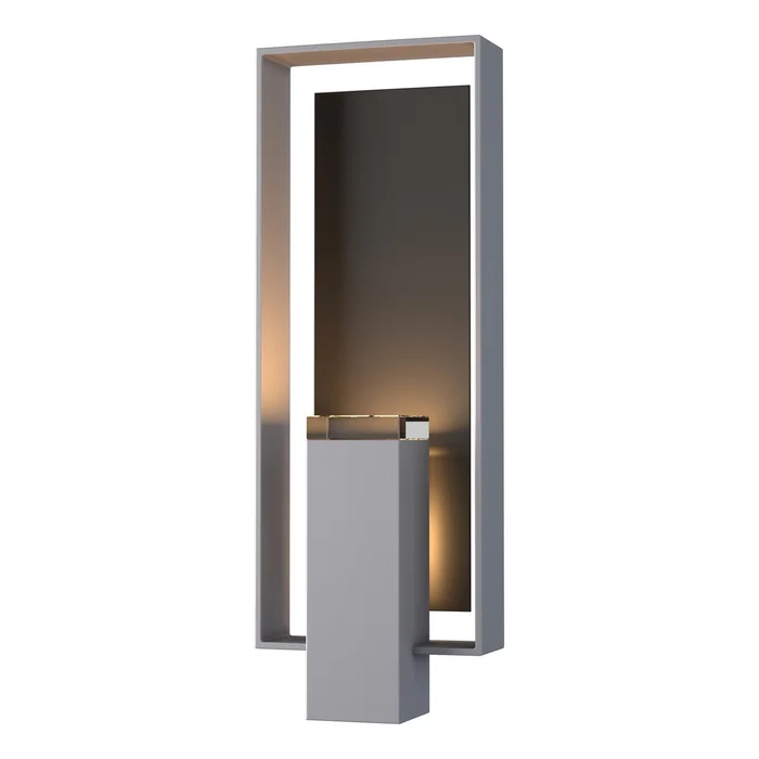 Shadow Box Two Light Outdoor Wall Sconce in Coastal Burnished Steel (39|302605-SKT-78-14-ZM0546)