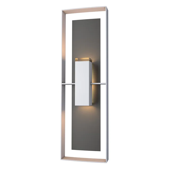 Shadow Box Two Light Outdoor Wall Sconce in Coastal Burnished Steel (39|302607-SKT-78-80-ZM0546)