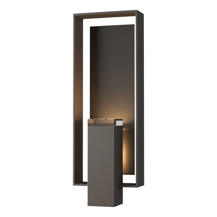 Shadow Box Two Light Outdoor Wall Sconce in Coastal Dark Smoke (39|302605-SKT-77-14-ZM0546)