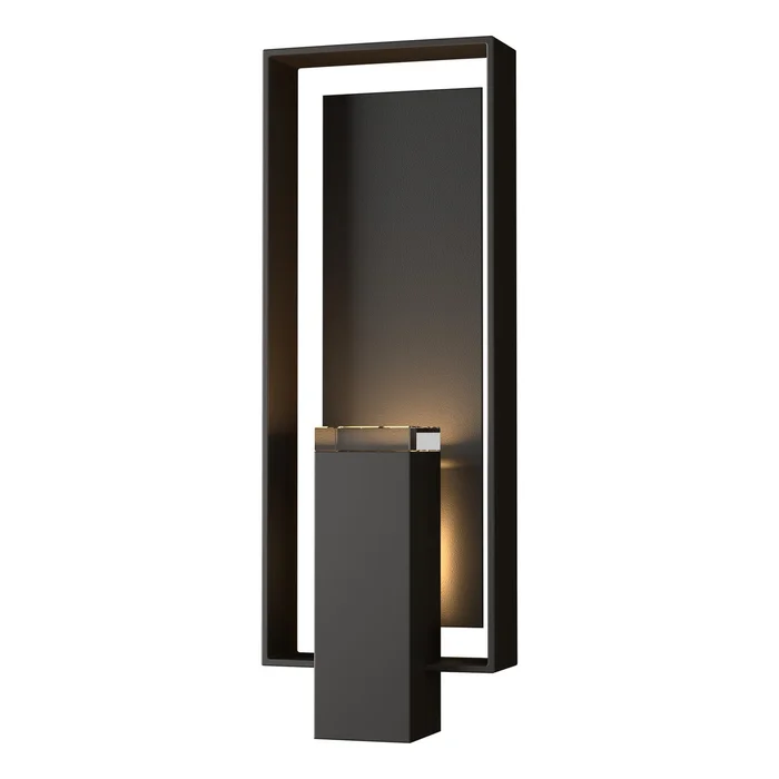 Shadow Box Two Light Outdoor Wall Sconce in Coastal Oil Rubbed Bronze (39|302605-SKT-14-80-ZM0546)