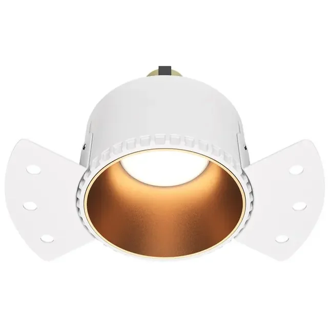 Share Matt Gold with White 20W Round Ceiling Recessed Light