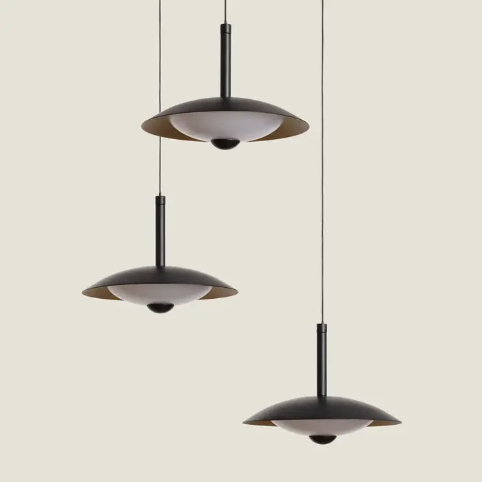 Shirak 3 Spotlight 24W Metal Selectable CCT LED Pendant Lamp – Ledkia