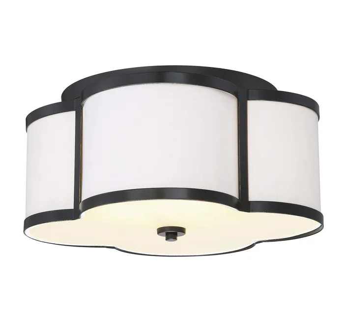 Shoppers Lighting SH60020CBZ Stella Three Light Semi-Flush Mount, Classic Bronze