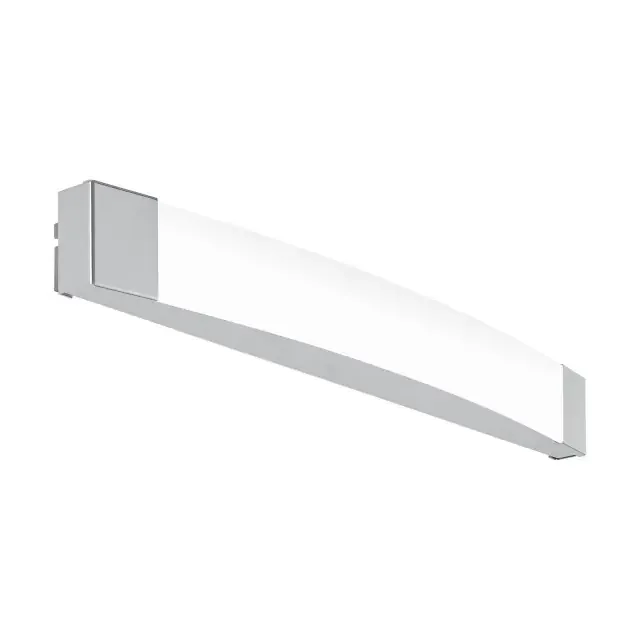 Siderno 580 Chrome with Satin Shade Wall Light