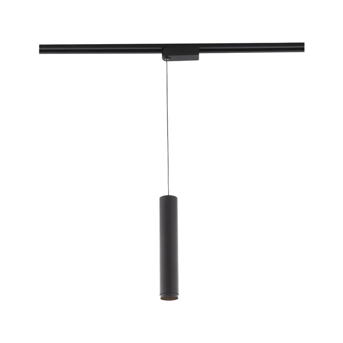 Silo Pendants LED Track Pendant in Black/Black (34|H-PD2015-935-BK/BK)