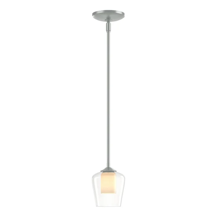 Simple Lines One Light Mini Pendant in Vintage Platinum (39|188600-SKT-MULT-82-ZU0291)