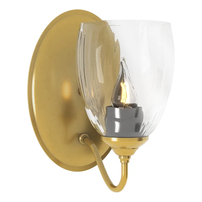 Simple Lines One Light Wall Sconce in Modern Brass (39|204213-SKT-86-LL0083)
