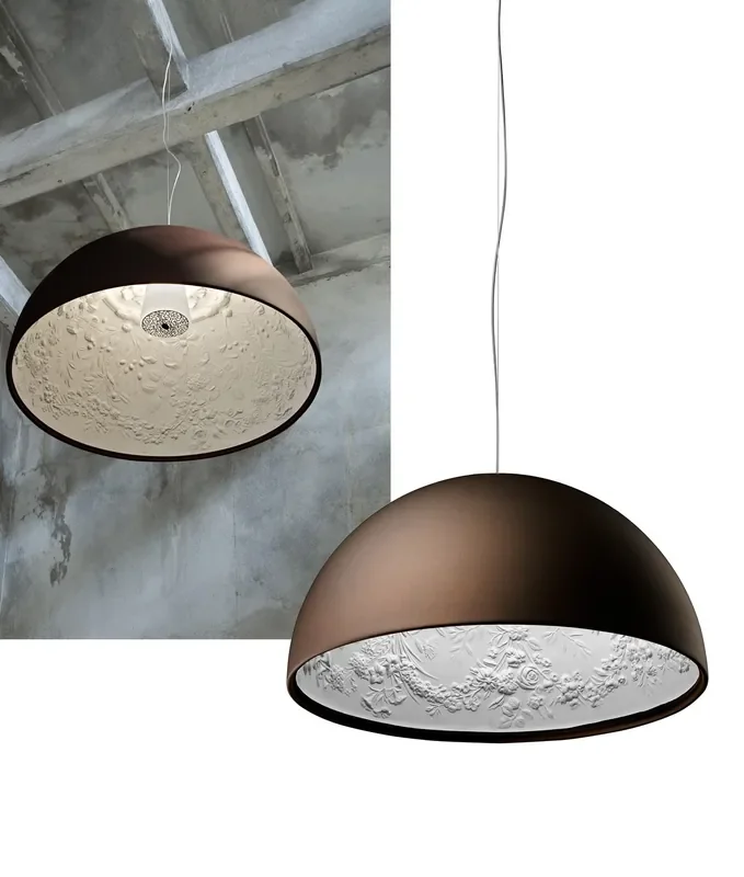 Skygarden S2 Large 90cm Light Pendant Light in Rusty brown by Flos – Discounted & UK Stock