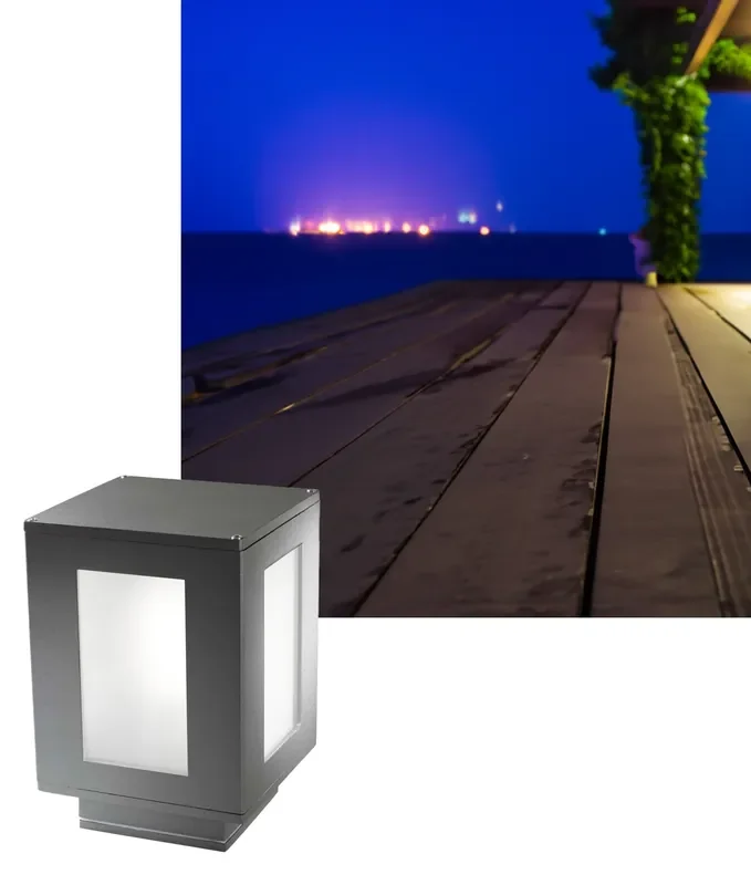 Small Exterior Mains LED Low Level Light – IP44 Rated