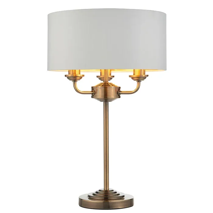 Sophisticated Statement Table Lamp – Antique Brass (0711HIG98932)