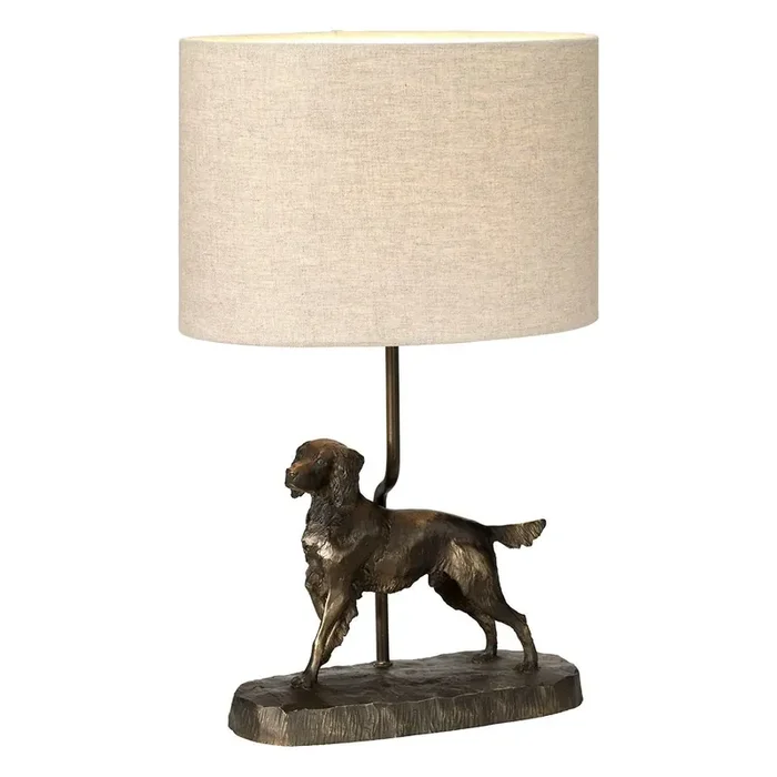 Spaniel Portrait Table Lamp – Rufus