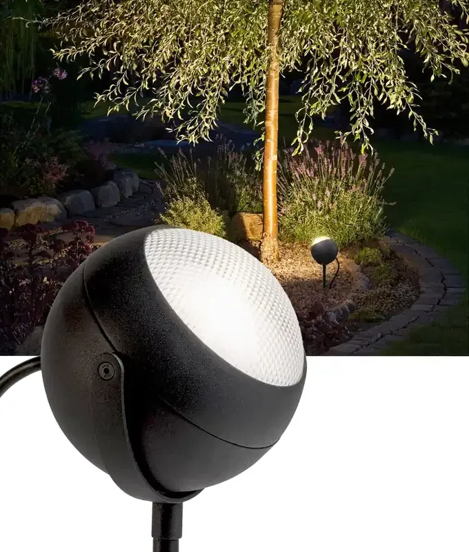 Spike Light with Eyeball Design – Diffused LED Illumination