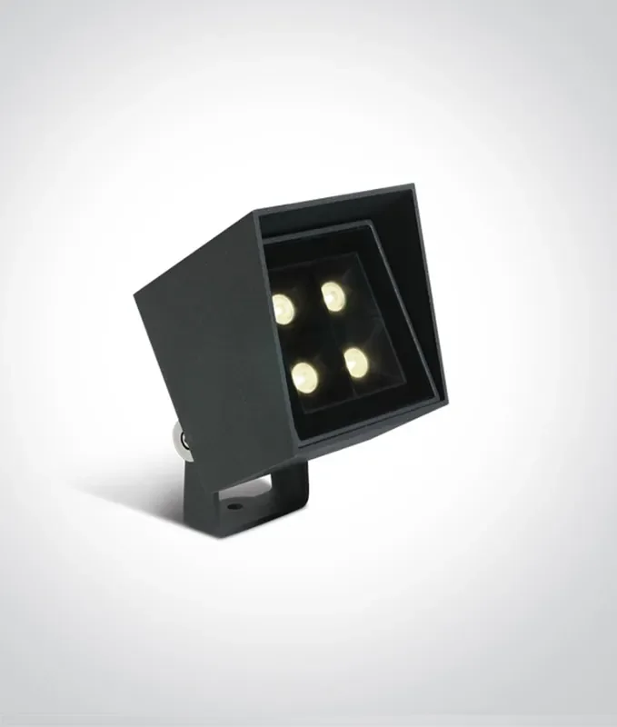 Square Adjustable 6w LED Spike Light – IP65 Rated