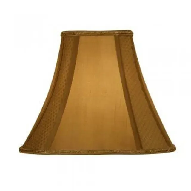 Square Gold with Round Corners 15cm Shade Only