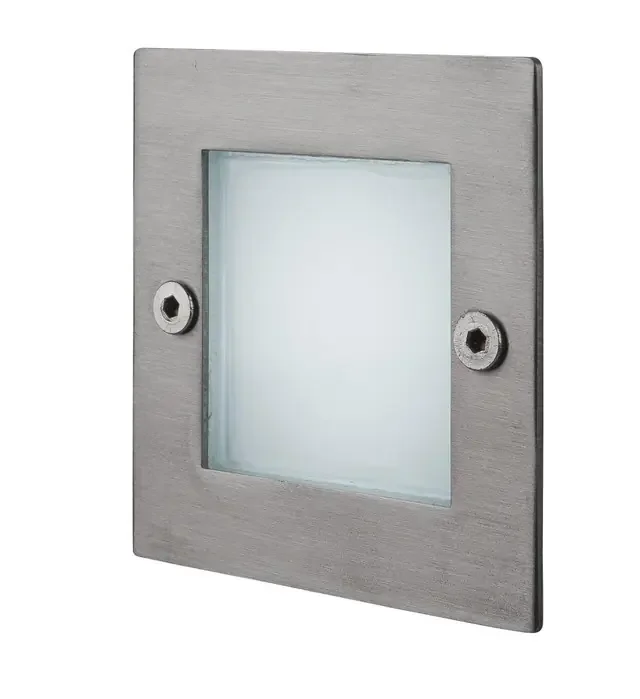 Stainless Steel Square IP44 LED Wall and Step Light