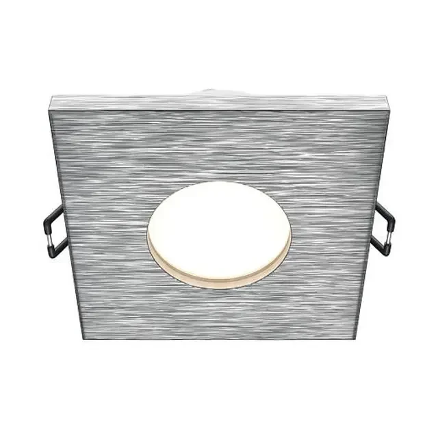 Stark Silver with White Diffuser Square Ceiling Recessed Light