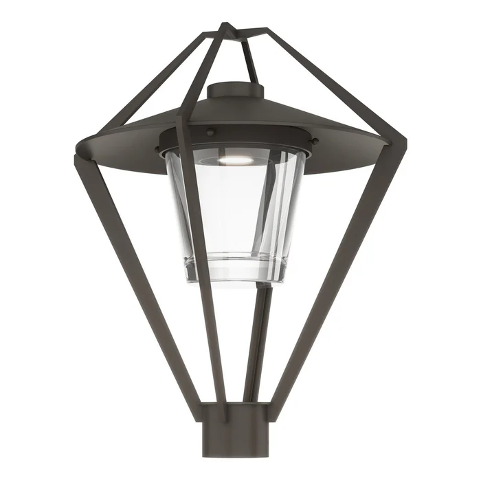 Stellar One Light Outdoor Post Mount in Coastal Dark Smoke (39|342651-SKT-77-ZM0727)
