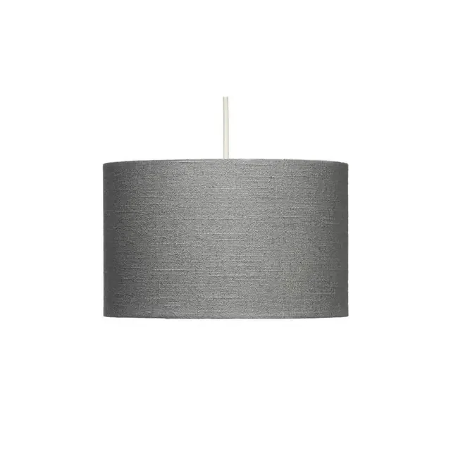 Straight Drum Earl Grey Lamp Shade Only
