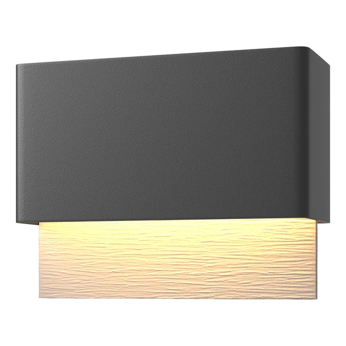 Stratum LED Outdoor Wall Sconce in Coastal Black (39|302630-LED-80-78)