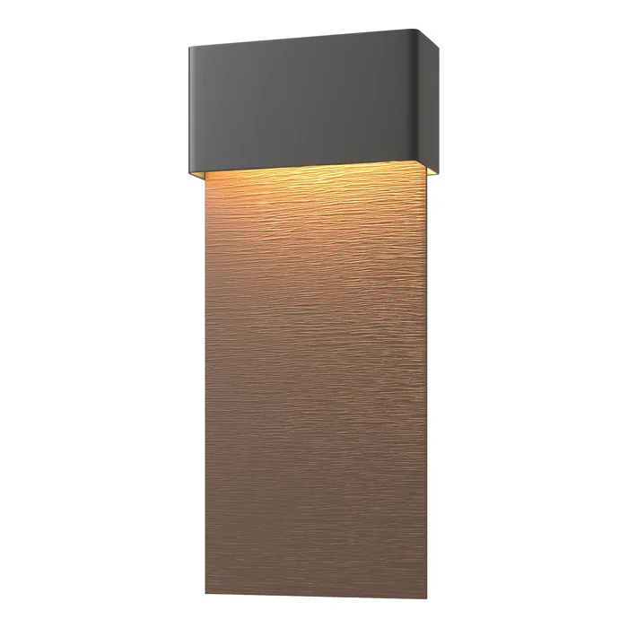Stratum LED Outdoor Wall Sconce in Coastal Black (39|302632-LED-80-75)