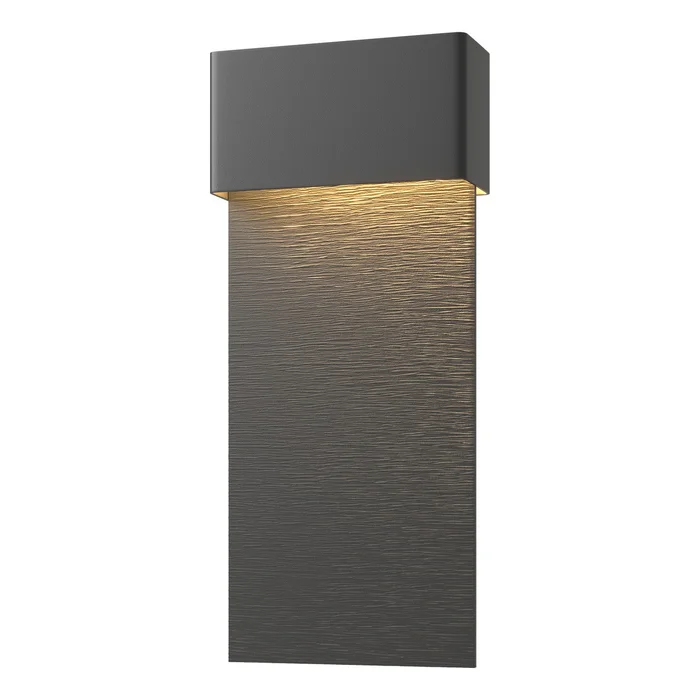 Stratum LED Outdoor Wall Sconce in Coastal Black (39|302632-LED-80-80)