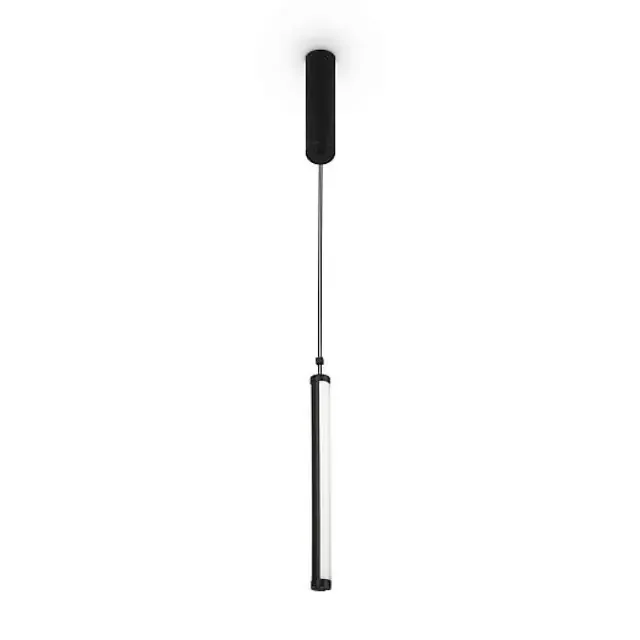 Supersymmetry Black Bar Pendant Light