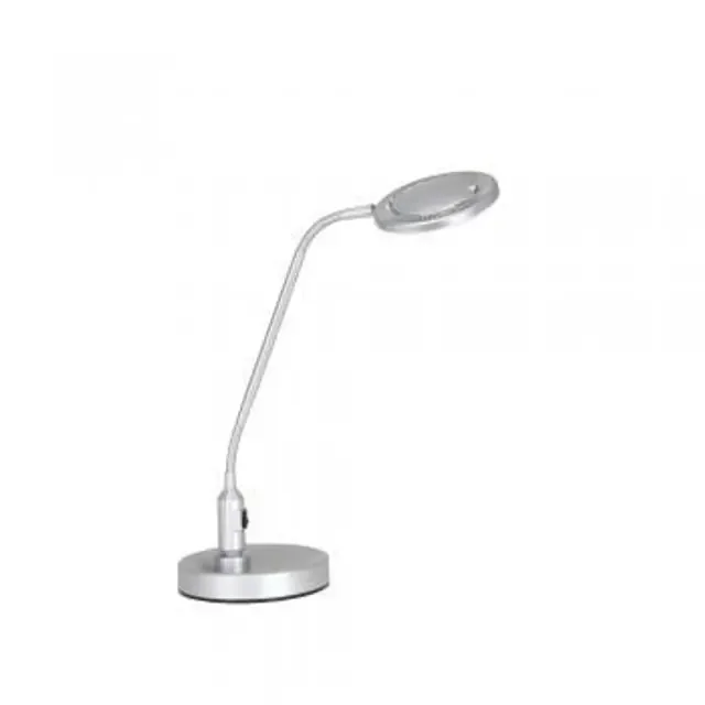 Surenta Silver Grey Adjustable LED Table Lamp