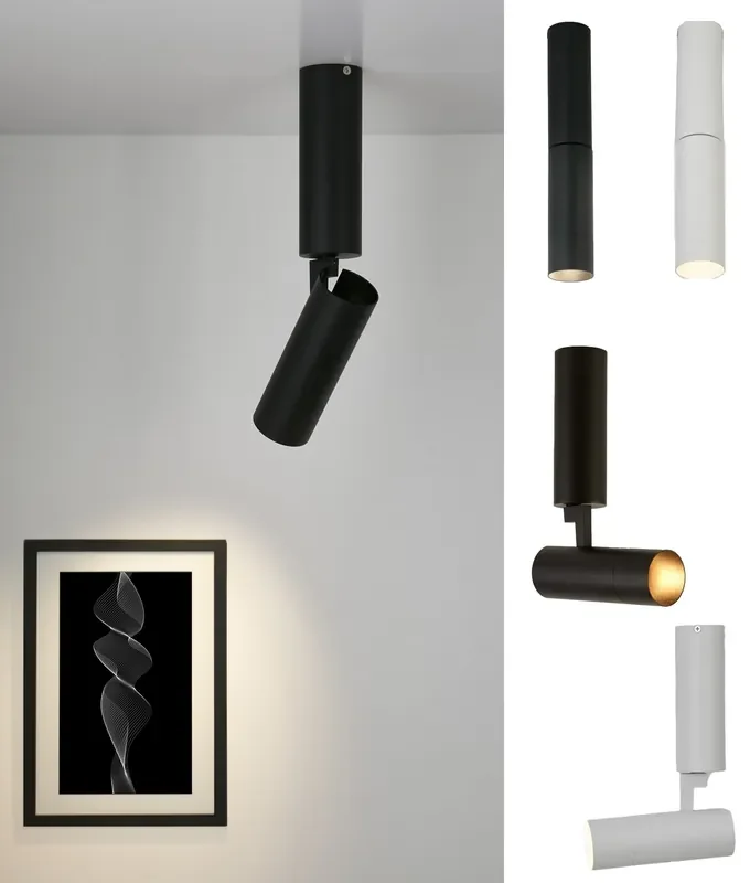Surface Mounted Adjustable Ceiling Spotlight – Low Glare