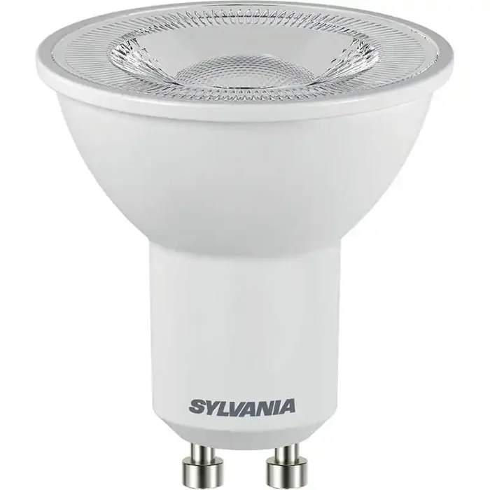 Sylvania 4.2W Neutral White LED GU10 Bulb – 36 Degree Beam – Pack of 10 – Online Lighting