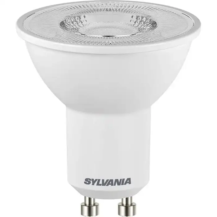 Sylvania 4.2W Warm White LED GU10 Bulb – 110 Degree Beam – Pack of 10 – Online Lighting