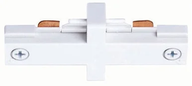 T23WH 1-Circuit Trac Master Miniature Straight Connector, White Color